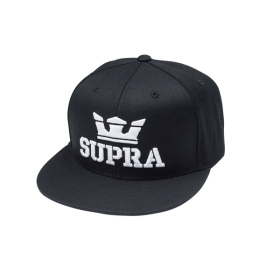 Supra Accessories ABOVE SNAP Hats Black | US-51463